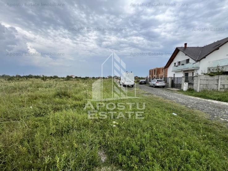 Teren 632  mp, Mosnita Veche, spre Padurea Bistra , zona de case noi