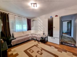 Apartament 3 camere, etaj intermediar, centrala proprie, , zona Dacia