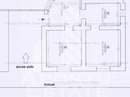 Spatiu comercial de inchiriat in Giroc pe strada principala.