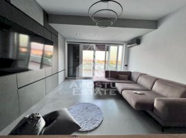 Penthouse cu 3 camere si 2 bai, terasa de 70 mp si 2 locuri de parcare