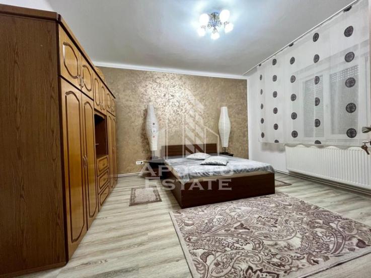 Apartament 2 camere,la casa,curte comuna,zona Dambovita