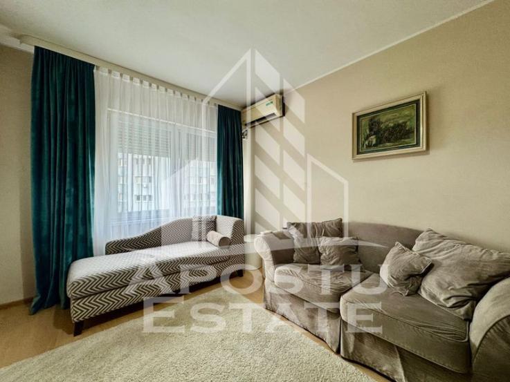 Apartament cu doua camere, etaj itermediar, calea Aradului