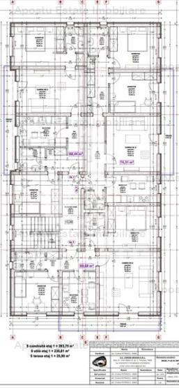 Apartamente cu 3 camere, in bloc nou, decomandate, zona Calea Urseni