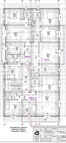 Apartamente cu 3 camere, in bloc nou, decomandate, zona Calea Urseni