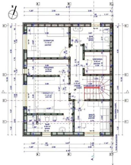 Vila cu 4 camere, eficienta energetic, COMISION 0 % -  zona Gai