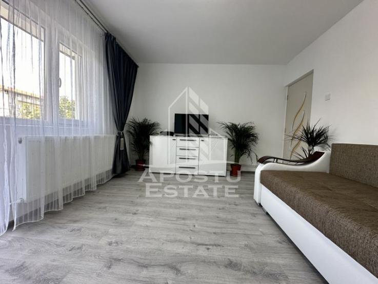 Apartament cu o camera, renovat, mobilat, centrala, zona Sagului