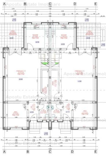 Duplex situat Central cu 4 camere si 3 bai in Mosnita Noua