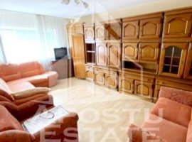 Apartament cu 2 camere decomandat 76 mp,centrală proprie,zona Alfa