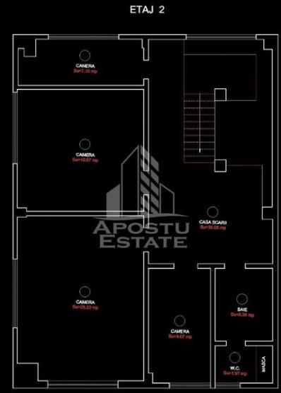 Spatiu pentru birouri240mp8 camere  Zona Gai -Centura   de Nord Arad