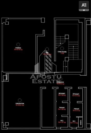 Spatiu pentru birouri240mp8 camere  Zona Gai -Centura   de Nord Arad