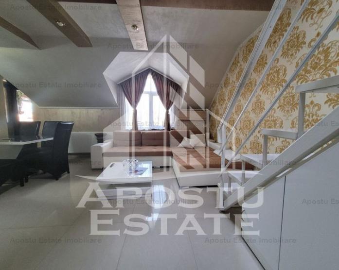 Apartament deosebit la casa, cu terasa si gradina, zona Aradului