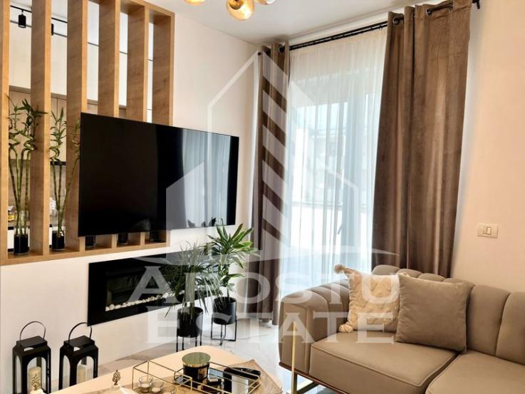 Penthouse 3 camere,  terasa 40 mp, mobilat modern, zona Braytim