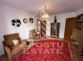 Apartament cu 3 camere, 2 balcoane, centrala proprie, zona Soarelui