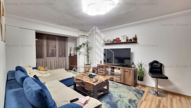 Apartament 3 camere decomandat, centrala proprie, Zona Torontalului