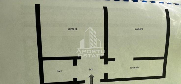 Apartament cu 2 camere, decomandat, in zona Buziasului