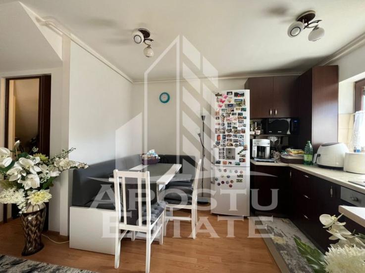 Apartament cu 2 camere si curte proprie, comision 0%