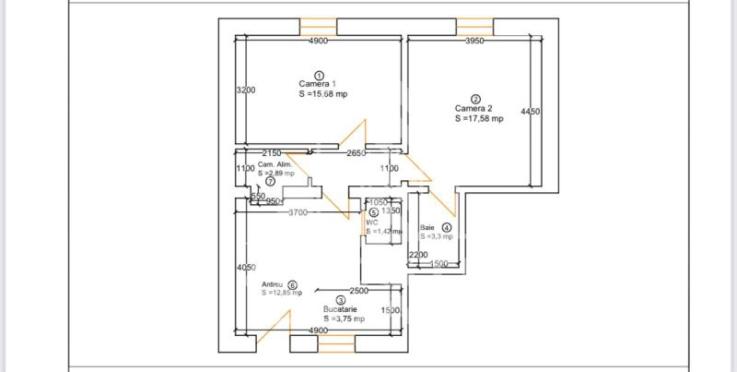 Apartament 3 camere decomandat, pod reabilitat langa Piata Iosefin.