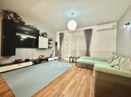 Apartament cu 2 camere, 63 mp utili, etaj 2, mobilat, zona Planetelor