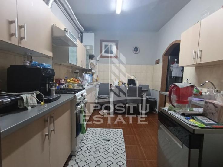 Apartament cu 4 camere, centrala proprie, 2 bai, terasa, zona Iosefin.