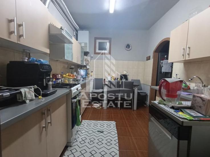 Apartament cu 4 camere, centrala proprie, 2 bai, terasa, zona Iosefin.