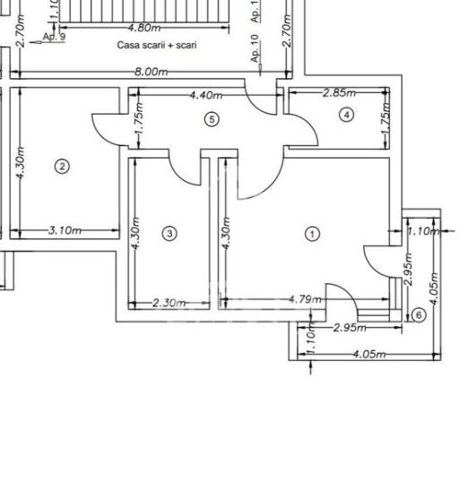 Apartament nou, spatios, decomandat, cu 2 camere, Ciarda Rosie