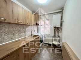 Apartament o camera, etaj intermediar, centrala proprie, Buziasului