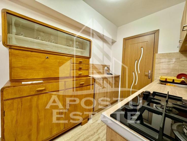 Apartament cu 2 camere, centrala proprie, zona Dambovita