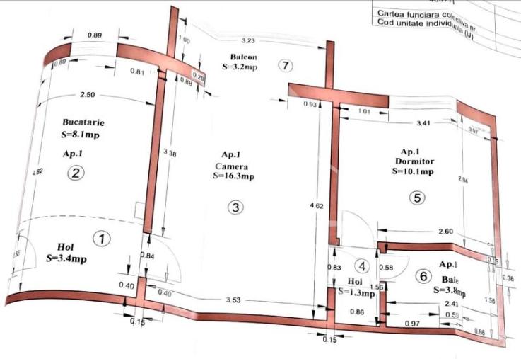 Apartament 2 camere, centrala proprie, bloc anvelopat, zona Lipovei