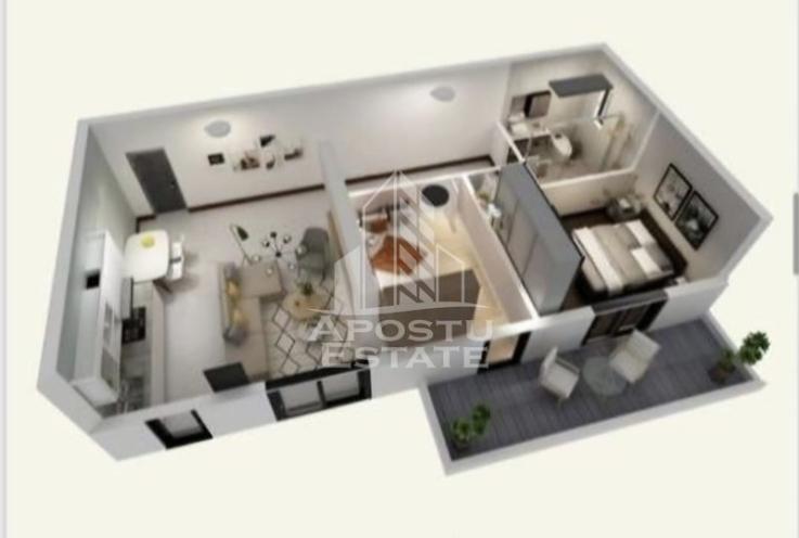 Apartament 3 camere, bloc nou, loc de parcare, zona Torontalului