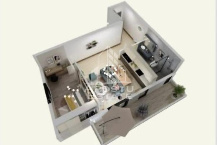 Apartament 2 camere, bloc nou, loc de parcare, zona Torontalului