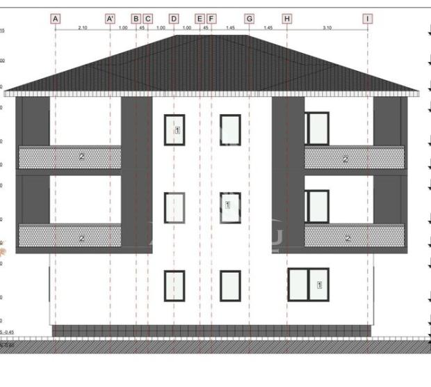 Apartament cu 1 camera, semidecomandat, etaj 2, zona Lidl din Giroc