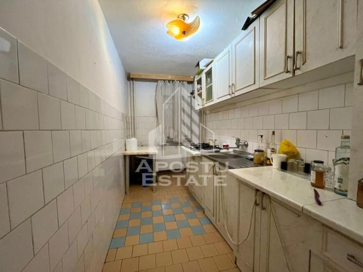 Apartament 1 camera,parter,centrala proprie,zona Timocului