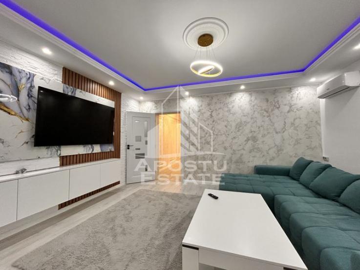 Apartament renovat complet,  3 camere, grădină proprie zona Balcescu