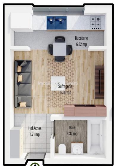 Gars bloc constructie Militari Residence str. Tineretului