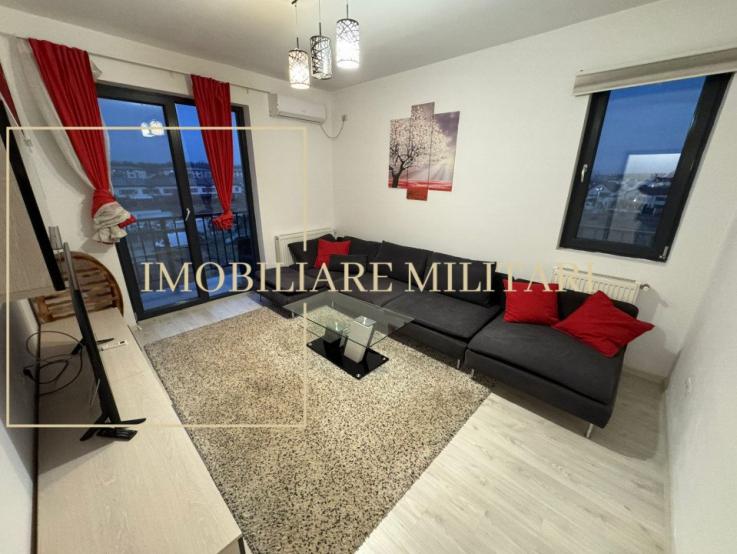 Ap. 2 camere lux mobilat Militari Residence