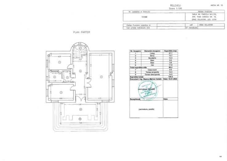 COMISION 0 - Vila 390 mp, Teren 1019 mp, Piscina - ROND OMV PIPERA