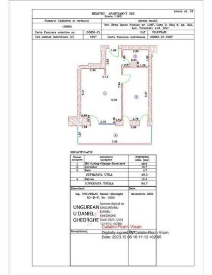 Apartament 2 camere lux Cortina 126  Iancu Nicolae -Jolie Ville Pipera