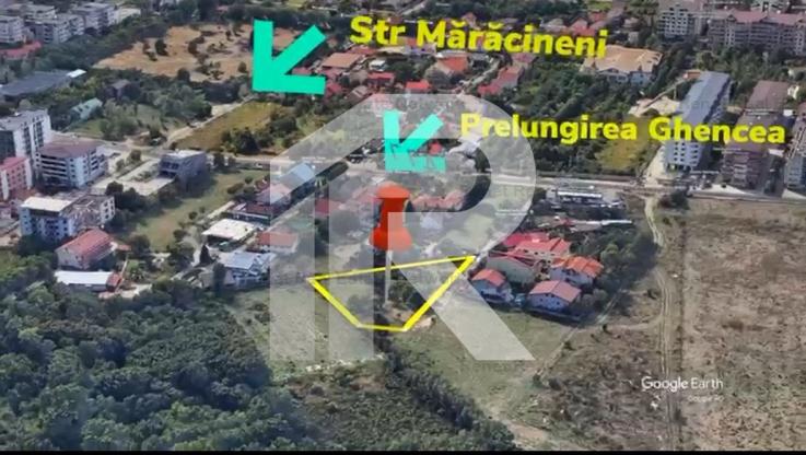 Teren Prelungirea Ghencea 2477 mp deschidere 83 metri zona M2