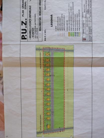 Teren intravilan 500 mp. PUZ aprobat. Pretabil investitie. 