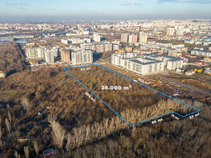 Vanzare teren I Noul Bd. Valea Larga I Drumul Taberei I 28.000 mp I desch 300ml