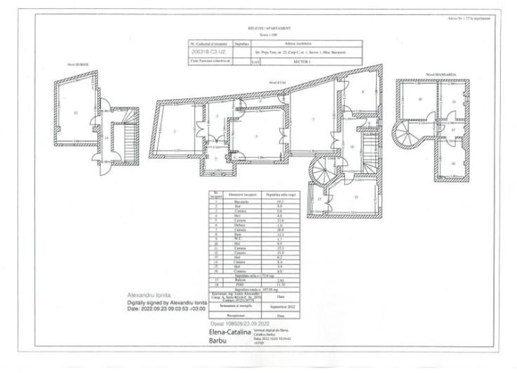 COMISION 0% - Vila boiereasca cu curte - str. Popa Tatu - Cismigiu