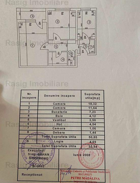 Inchiriere apartament 2 camere Turda Parc Regina Maria