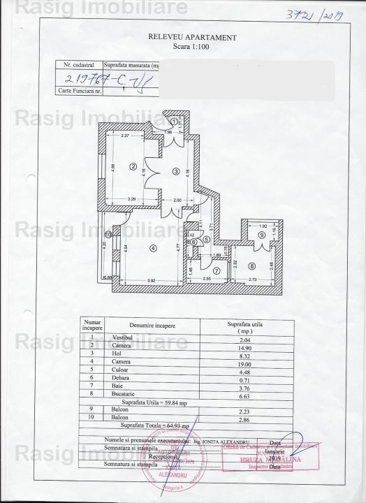 Apartament 2 camere Unirii