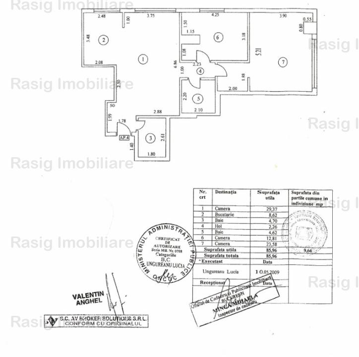 Vanzare apartament 3 camere zona Bd Decebal