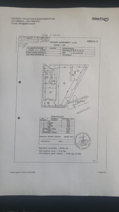 Apartament de vanzare Vitan Mall - 88 mp construiti.