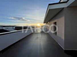 Penthouse cu 2 camere dressing 2 locuri de parcare terasa 57 mp Sibiu