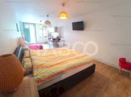 Apartament in regim hotelier gradina 150 mp in Centrul Istoric Sibiu