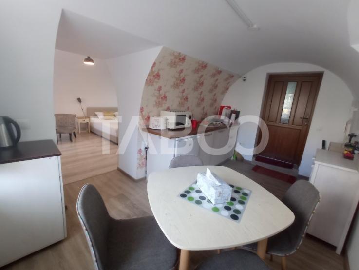 Apartament in regim hotelier gradina 150 mp in Centrul Istoric Sibiu