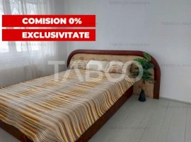 Apartament luminos calduros 3 camere 55 mp etaj 3 Piata Noua Cisnadie