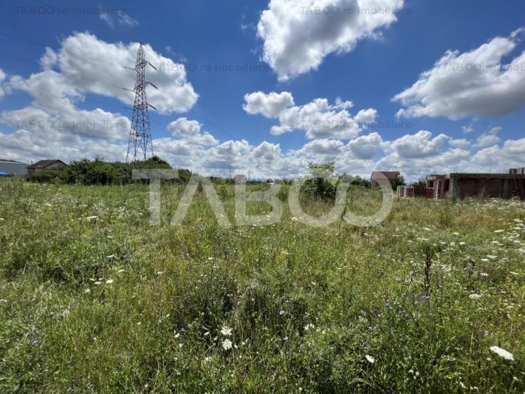 De vanzare teren 500 mp 25 m deschidere PUZ aprobat Veterani Sibiu